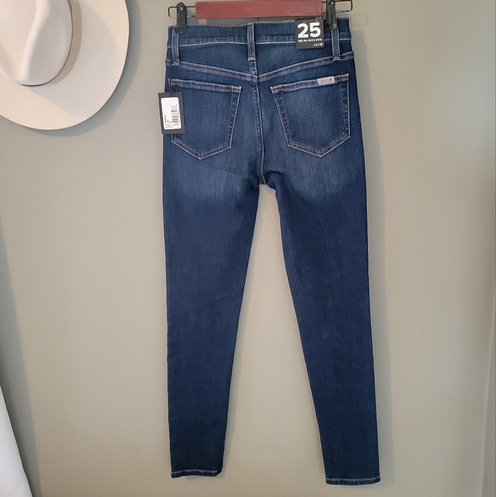 Joe's Jeans New Nina High Rise Skinny Ankle Jeans Size 25 - Picture 4 of 13